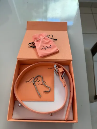 Coleira Pet Life Vivara Original - Nova