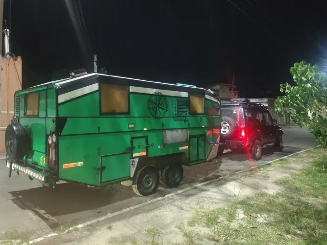 Trailer off-Road camping 