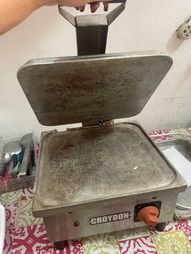 Vendo chapa de hambúrguer