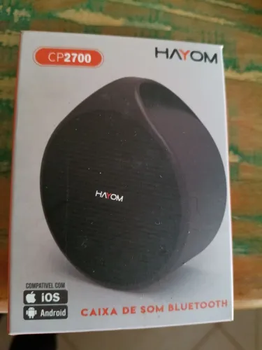 Caixa de som portátil bluetooth
