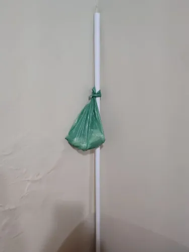 Varão 1,60 com suporte e parafusos