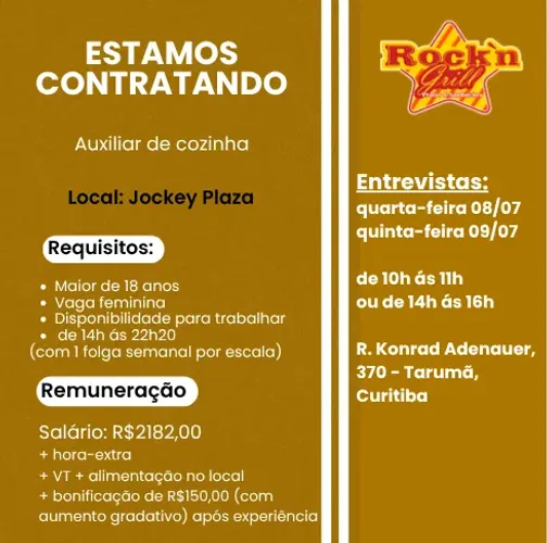 Vagas Jockey Plaza