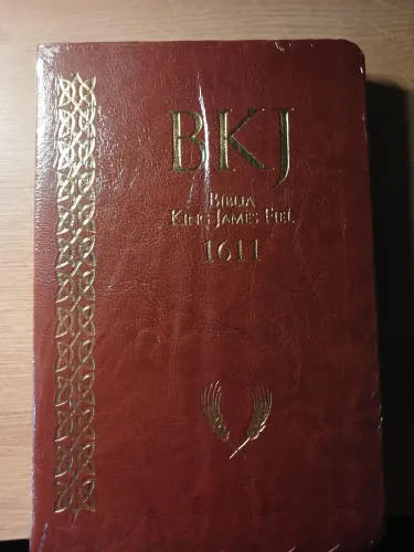 Bíblia King James 1611 - Fiel - Ultrafina Marrom - Nova