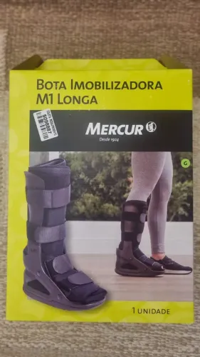 Bota imobilizadora M1 longa (tamanho G)