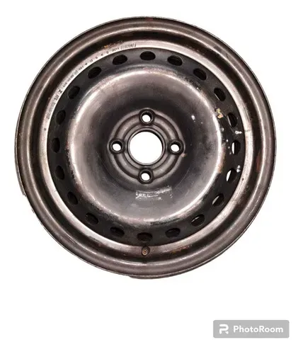 Roda De Ferro Aro 15 G Vw Gol/... Preto