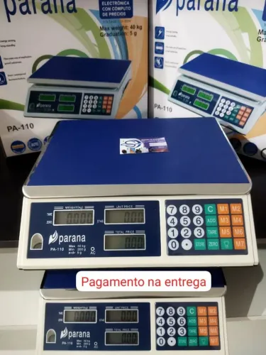 Balança Digital [ PESA TUDO] 40 Kg dupla - 3 meses Garantia 
