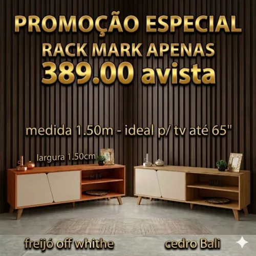 RACK MARK MEGA PROMOÇÃO