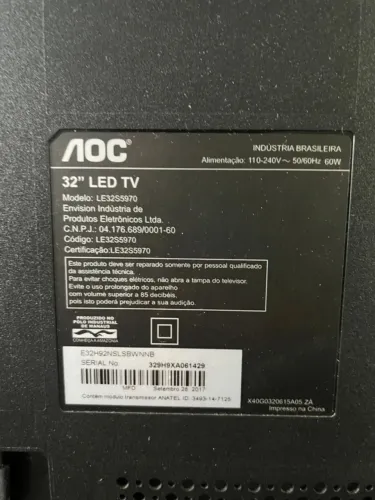 Smart TV 32 Polegadas 