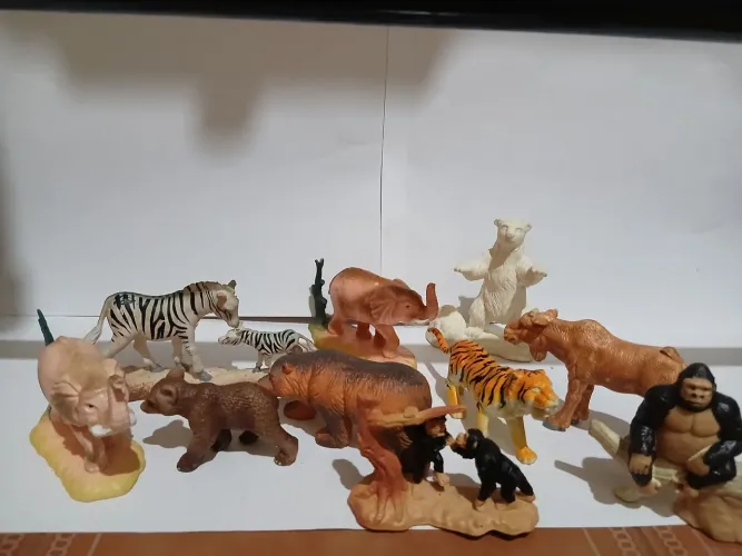 Miniatura animais antigos zoo new ray