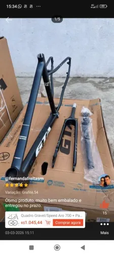 Quadro e rodas grave GTA across 2.0