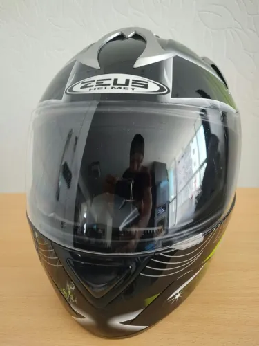 Capacete ZEUS integral Viseira Dupla Dia Noite Ventilação