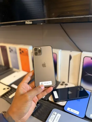 IPHONE 11 PRO 64GB<br>SEM FACE ID<br>R$ 1.099