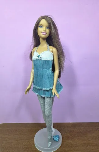 Barbie Disco Ball Teresa Doll in Ice Blue Party Dress 2008
