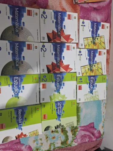 Livro matemática projeto múltiplo coleção completa 