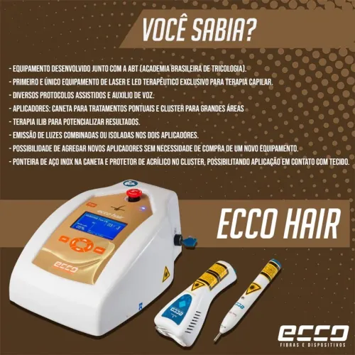 Laser Ecco Hair da Ecco Fibras