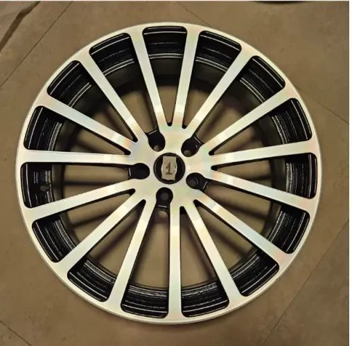 RODAS TSW ASAN ARO 20"  F: 5x100 diamantadas com fundo preto JETTA GOLF POLO NIVUS COROLLA