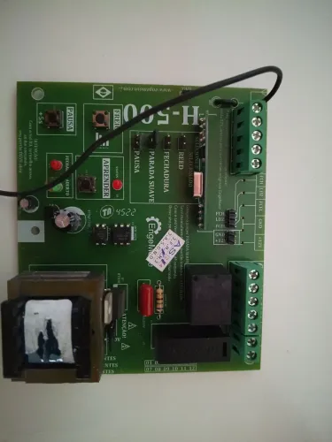 Placa universal para motor de portão (usada)