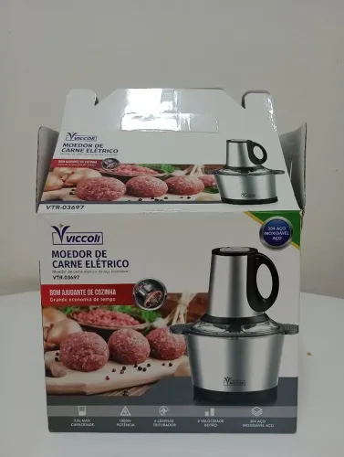 Moedor de Carne Elétrico Viccoli