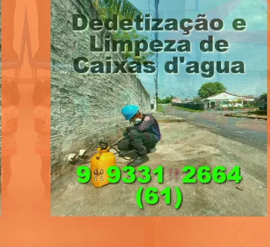 Dedetização em: Vicente P. de Souza, Planaltina, Lago Norte, Guaraí! Proteja seu lar.