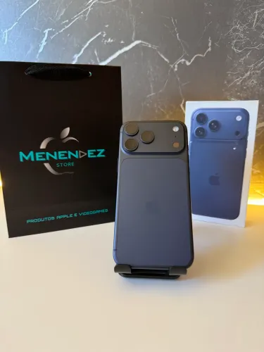 Iphone 17 Pro Max 256gb Deep Blue Semi Novo! TROCAS