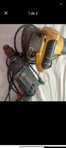 Makita, lixadeira e furadeira 700$ tudo