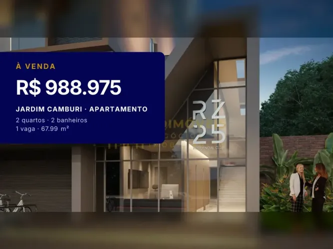 Viva com Conforto em Jardim Camburi: Apartamento de 2Q com Suíte e Garden!