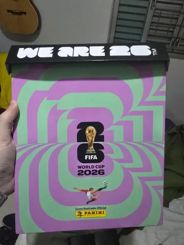 ÁLBUM COPA DO MUNDO 2026 - BROCHURA COM CAIXA ESPECIAL. ORIGINAL PANINI