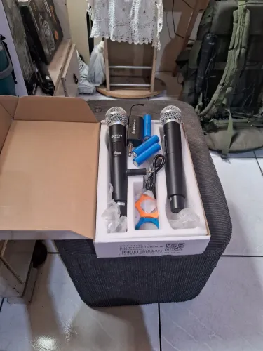 Vendo microfone sem genai apenas 130.eeais
