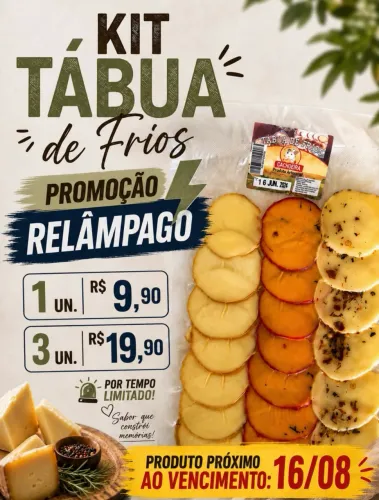 Kit tábua de frios