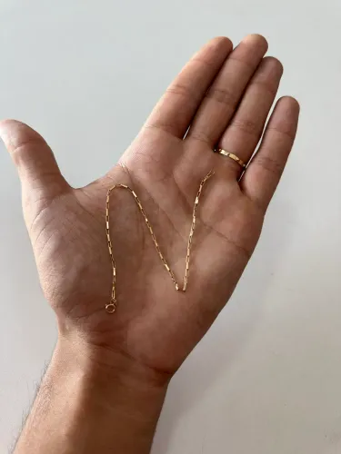 Vendo pulseira ouro 18K 