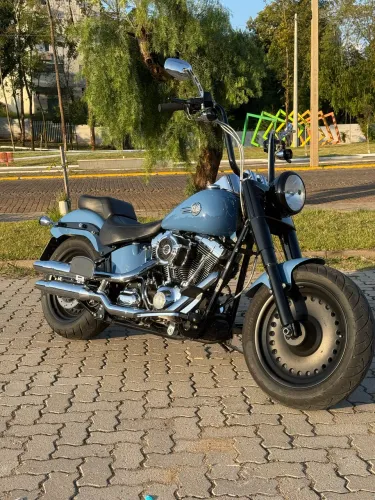Fat Boy 2008 com Manual e Chave Reserva!