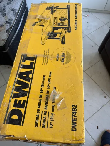 Serra de Mesa 250mm 2000W 220V dewalt 