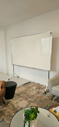 Quadro branco magnético 150x120cm Stillo