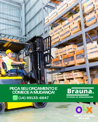 Brauna Sistemas de Armazenagem - Fábrica Direta Jaú SP