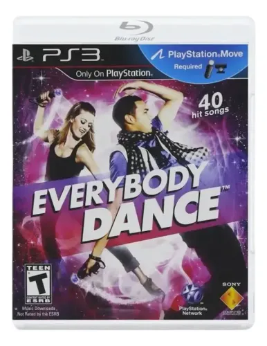 Jogo Everybody Dance Mídia Física Ps3 Lacrado