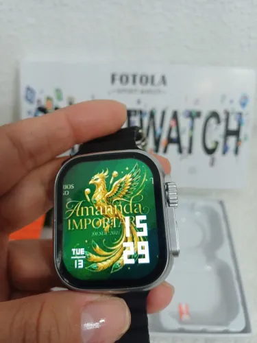 Smartwatch ultra com pulseira Extra