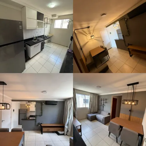 APARTAMENTO MOBILIADO PARA ALUGUEL - 2 QUARTOS | R$ 1.450