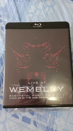 Blu-ray BABYMETAL Live at Wembley 2016 Japones Original
