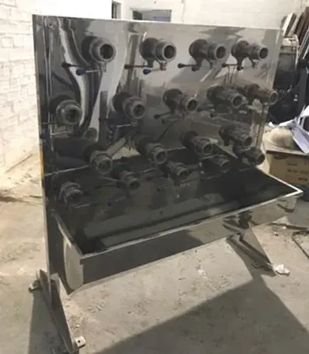 Placa de Fluxo Inox 316L Polida com Válvulas - Industrial