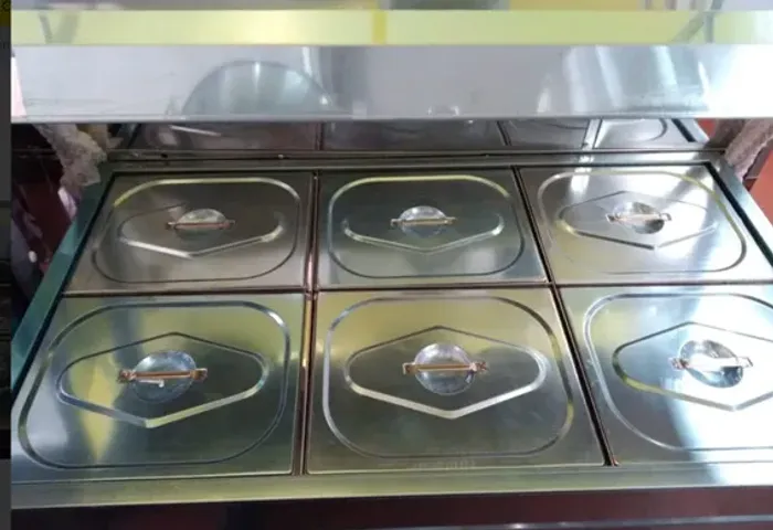 Rechaud , Buffet Térmico, 8 cubas 