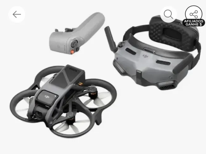 Drone DJI fpv completo e acessórios