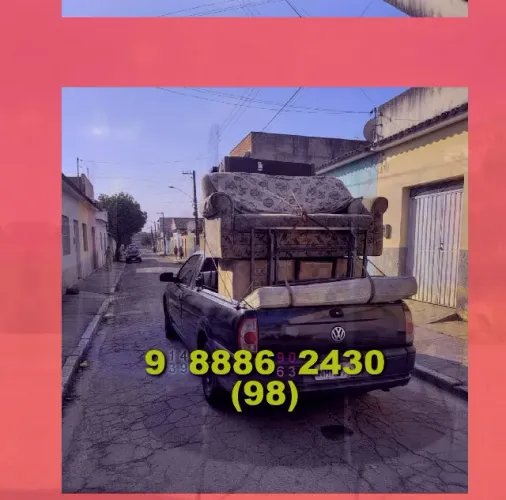 Mudança fácil e rápida! Preço bom e contato 98?9?8886?2430 M/Transportes.