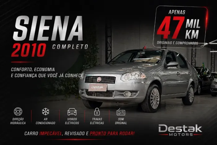 Fiat Siena HLX Dualogic 1.8 MPI Flex 8V 4P 2010
