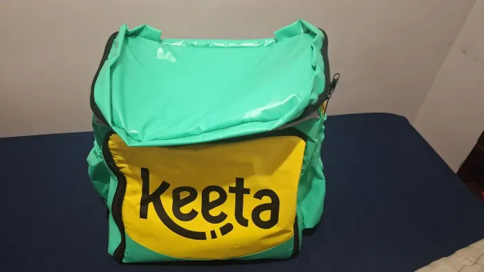 Bag Keeta, camiseta é brinde.