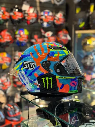 Capacete AGV Pista GP R Corsa Misano 2014 (Novo)