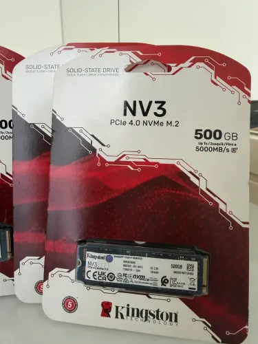 SSD Kingston NV3 500GB NVMe M.2 (novo)