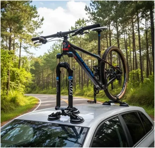 FOX Transbike - Suporte de teto para carro com ventosas