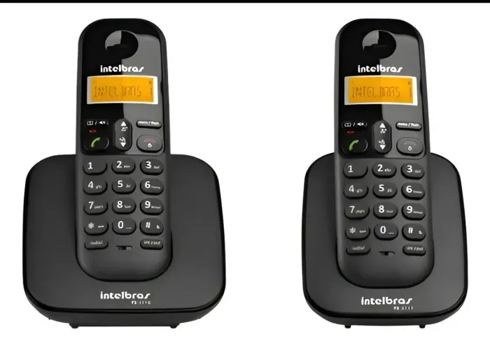 Kit telefone sem fio Intelbras ts 3110