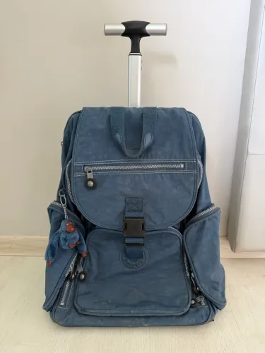 Mochila de Rodinha Kipling Azul Marinho