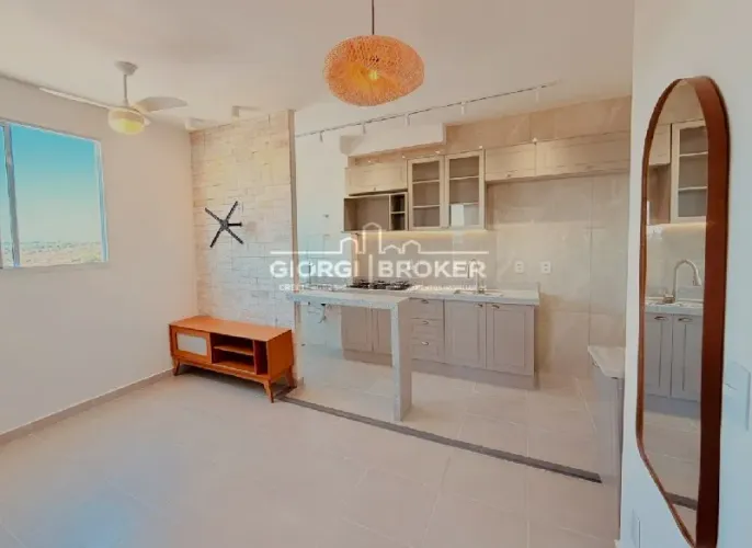 Apartamento à venda em São José do Rio Preto-SP no Condomínio Rio Frates: 1 quarto, 1 sala